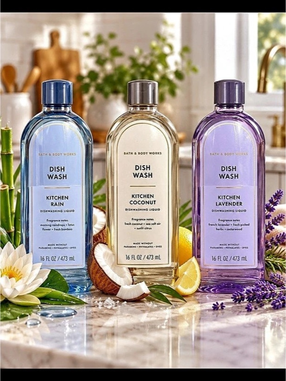 Bath & Body Works Dish Wash 3-Piece S